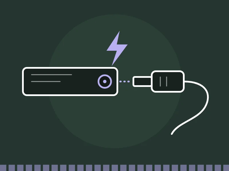 Illustration : connecteur d’alimentation et prise de charge d’un ordinateur portable
